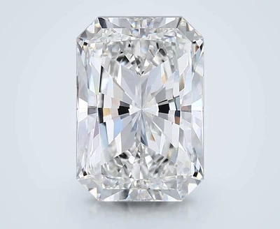 10.64ct G VVS2 Rare Carat Ideal Cut Radiant Lab Grown Diamond