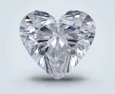 0.81ct H SI2 Rare Carat Ideal Cut Heart Diamond