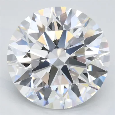 4.04ct D VVS1 Rare Carat Ideal Cut Round Lab Grown Diamond