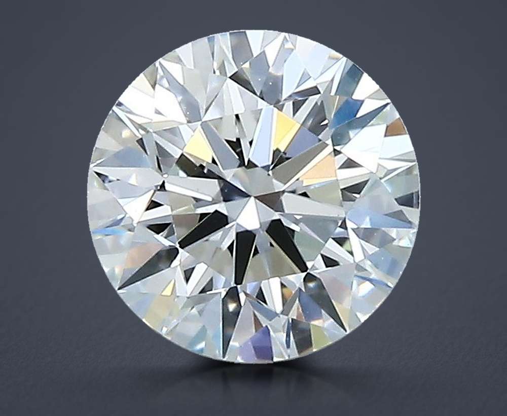 1.61ct G VS2 Rare Carat Ideal Cut Round Diamond