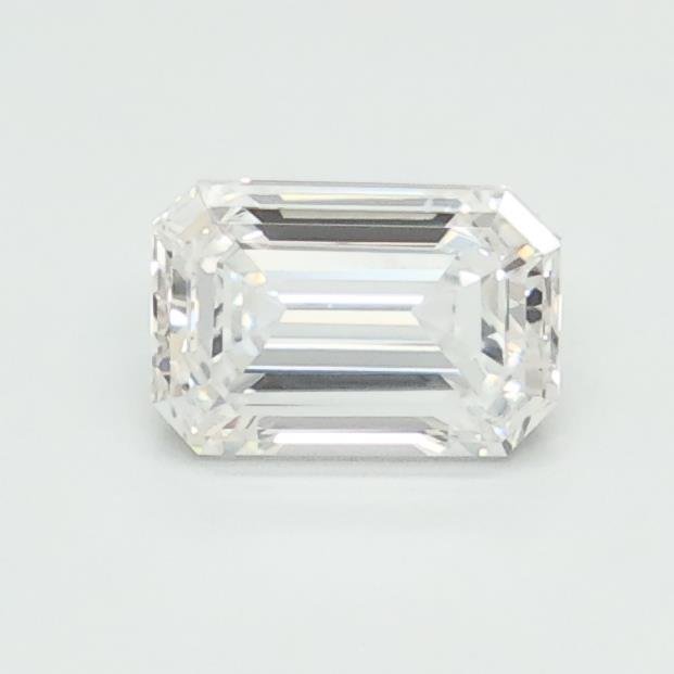 0.63ct D VVS1 Rare Carat Ideal Cut Emerald Lab Grown Diamond