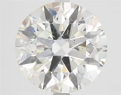 3.52ct K SI2 Rare Carat Ideal Cut Round Diamond