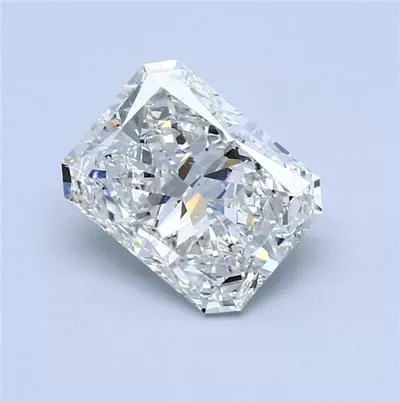 2.58ct H SI1 Very Good Cut Radiant Diamond