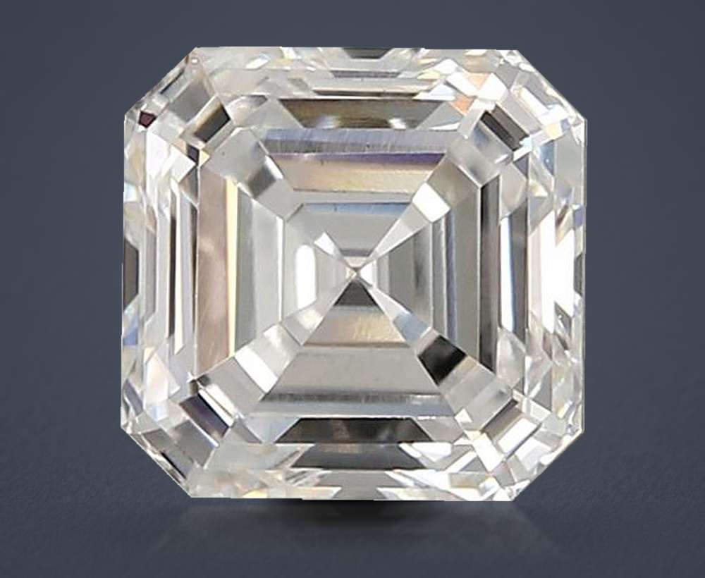 1.04ct E VS1 Rare Carat Ideal Cut Asscher Lab Grown Diamond