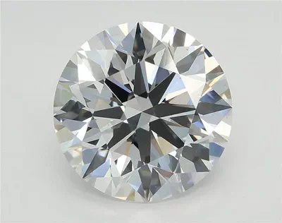 4.01ct D VS2 Rare Carat Ideal Cut Round Lab Grown Diamond