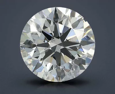 4.01ct D VS2 Rare Carat Ideal Cut Round Lab Grown Diamond