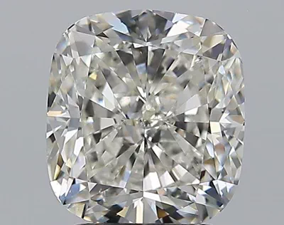 3.01ct J SI1 Very Good Cut Cushion Diamond