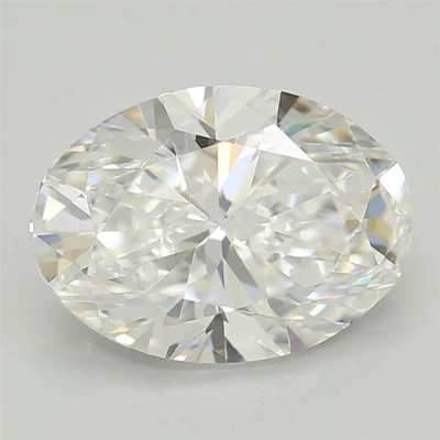 1.50ct D VS1 Rare Carat Ideal Cut Oval Lab Grown Diamond