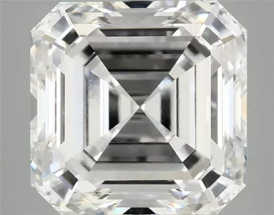 7.41ct F VVS2 Excellent Cut Asscher Lab Grown Diamond