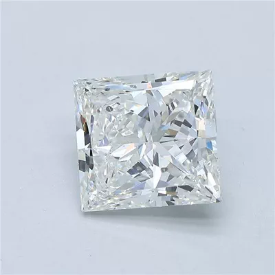 3.01ct G SI2 Good Cut Princess Diamond