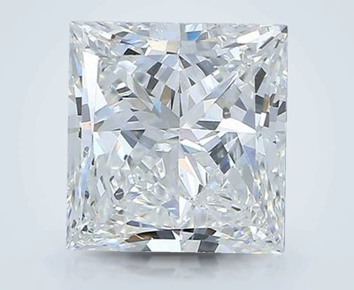 3.01ct G SI2 Good Cut Princess Diamond