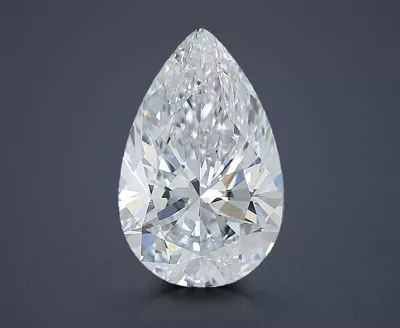 2.88ct G VVS2 Rare Carat Ideal Cut Pear Lab Grown Diamond