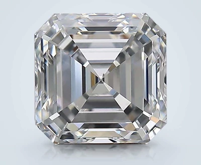 3.53ct D VS2 Rare Carat Ideal Cut Asscher Diamond