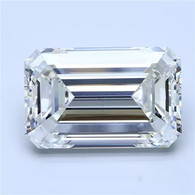 10.06ct G VS1 Excellent Cut Emerald Lab Grown Diamond