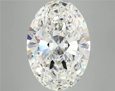 10.59ct E VVS2 Rare Carat Ideal Cut Oval Lab Grown Diamond