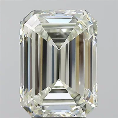 4.02ct I VVS1 Rare Carat Ideal Cut Emerald Diamond