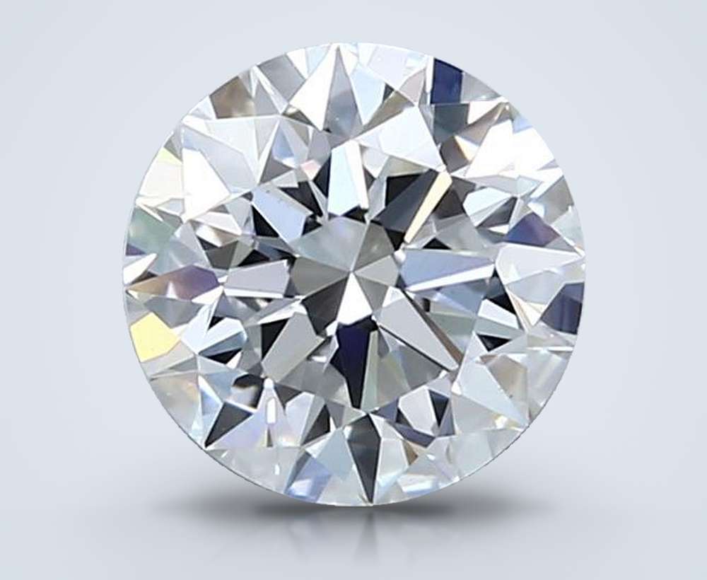 1.51ct D VS1 Rare Carat Ideal Cut Round Lab Grown Diamond