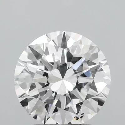 2.04ct F SI1 Excellent Cut Round Lab Grown Diamond