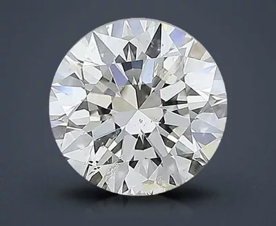 3.09ct J SI2 Rare Carat Ideal Cut Round Diamond