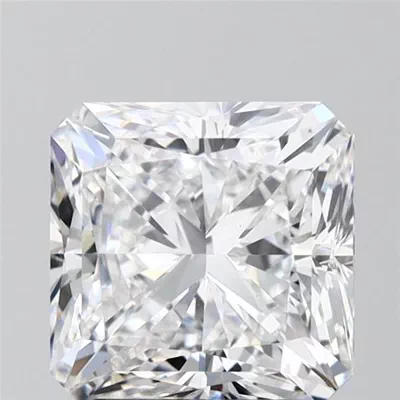 3.01ct D VS1 Rare Carat Ideal Cut Radiant Lab Grown Diamond