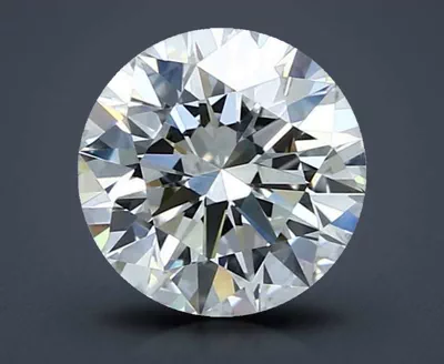 2.21ct H VVS1 Rare Carat Ideal Cut Round Diamond