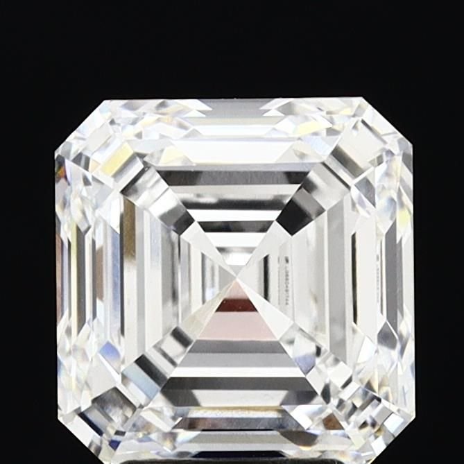 5.07ct D VVS2 Rare Carat Ideal Cut Asscher Lab Grown Diamond