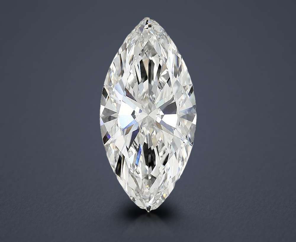 11.73ct F VVS2 Rare Carat Ideal Cut Marquise Lab Grown Diamond