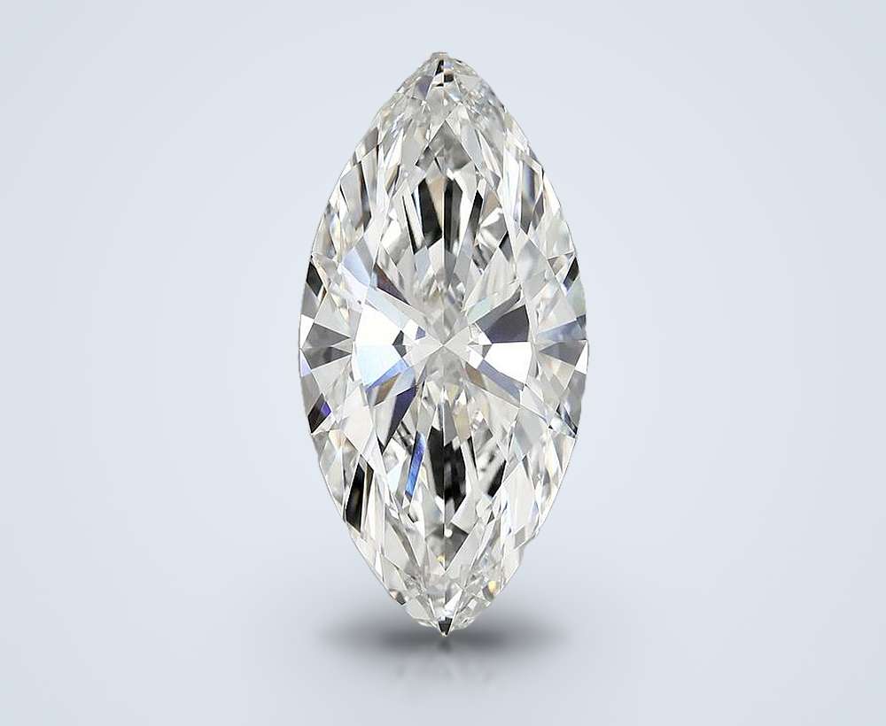 11.73ct F VVS2 Rare Carat Ideal Cut Marquise Lab Grown Diamond