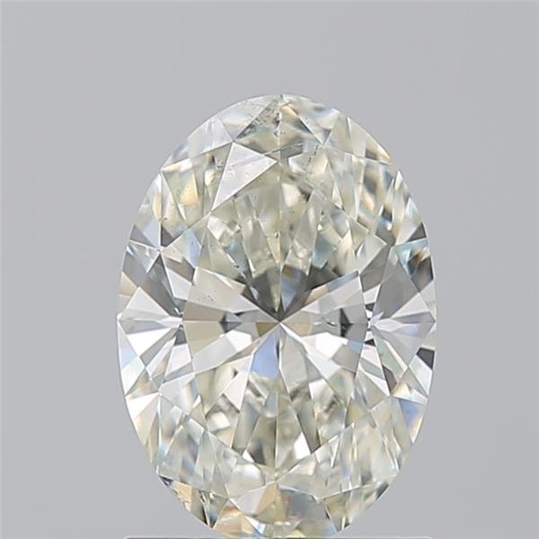 1.29ct J SI2 Rare Carat Ideal Cut Oval Diamond