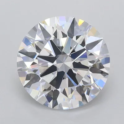 1.86ct D FL Rare Carat Ideal Cut Round Lab Grown Diamond