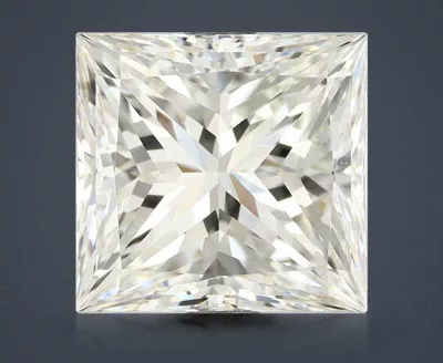 4.02ct I VS1 Very Good Cut Princess Diamond