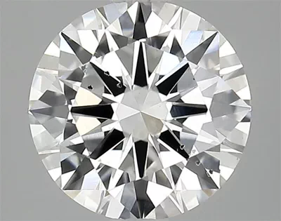 2.56ct F SI1 Excellent Cut Round Lab Grown Diamond