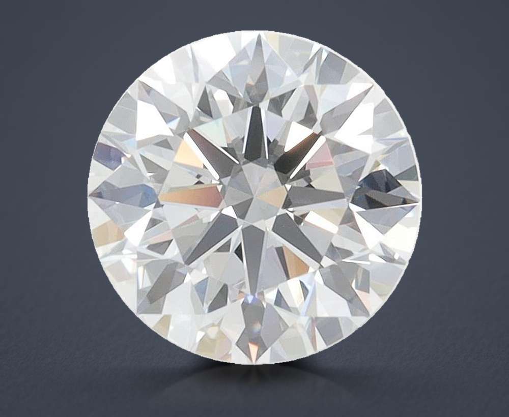 2.10ct D VVS1 Rare Carat Ideal Cut Round Lab Grown Diamond