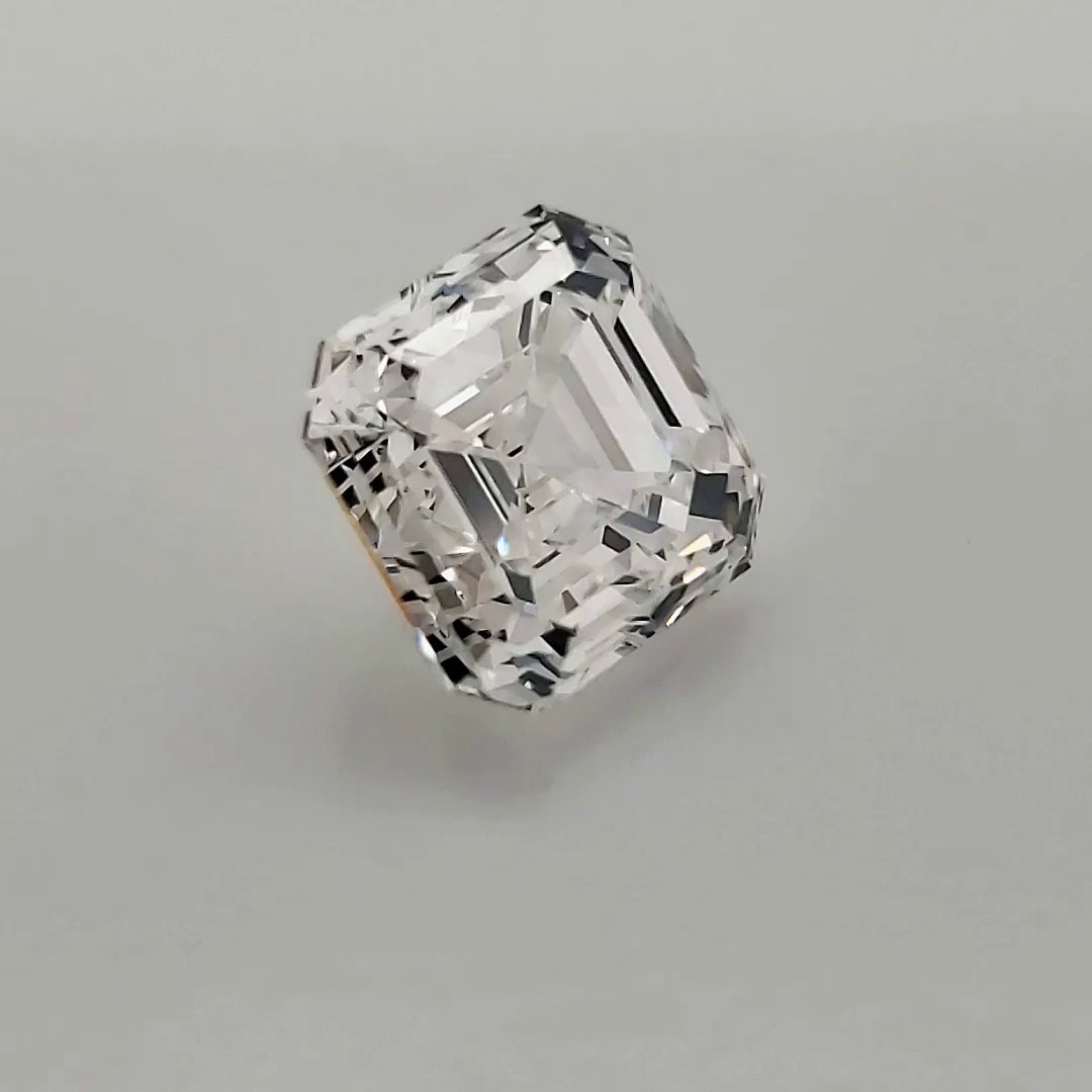 2.53ct G VS1 Very Good Cut Asscher Diamond