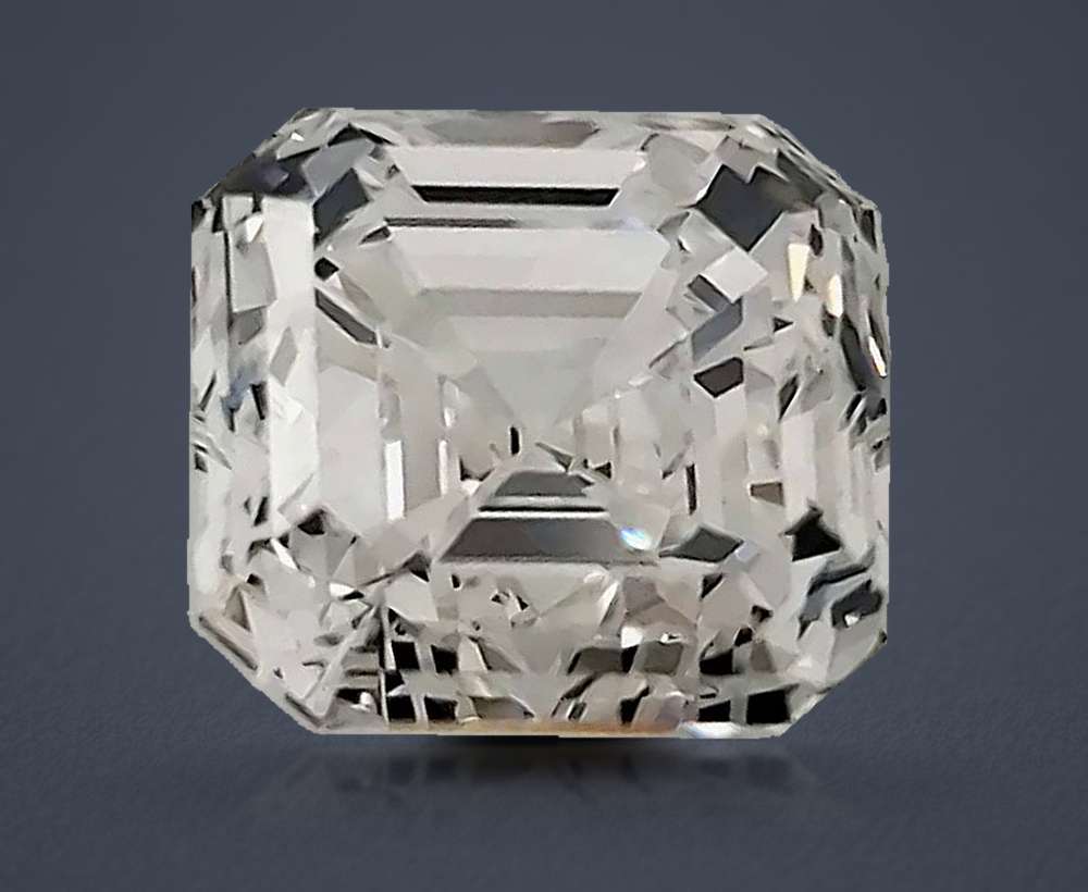 2.53ct G VS1 Very Good Cut Asscher Diamond