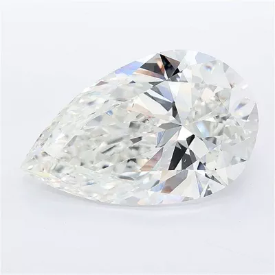 13.09ct F VS1 Rare Carat Ideal Cut Pear Lab Grown Diamond