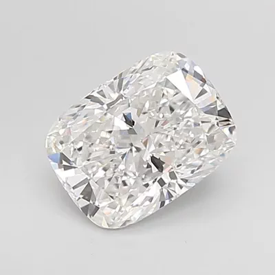 3.04ct E VVS2 Rare Carat Ideal Cut Cushion Lab Grown Diamond