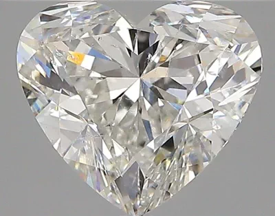 2.04ct I SI2 Rare Carat Ideal Cut Heart Diamond