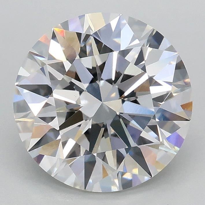 2.08ct E VVS2 Rare Carat Ideal Cut Round Lab Grown Diamond