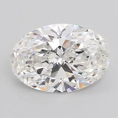 4.05ct E VVS2 Rare Carat Ideal Cut Oval Lab Grown Diamond