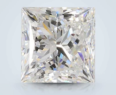 4.55ct E VS1 Rare Carat Ideal Cut Princess Lab Grown Diamond