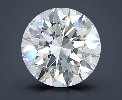 2.51ct G SI1 Rare Carat Ideal Cut Round Diamond