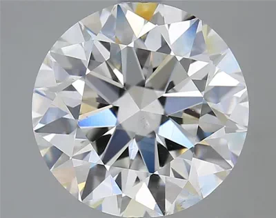 4.02ct G VS2 Rare Carat Ideal Cut Round Diamond