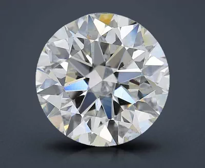 4.02ct G VS2 Rare Carat Ideal Cut Round Diamond