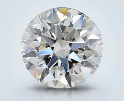 4.02ct G VS2 Rare Carat Ideal Cut Round Diamond