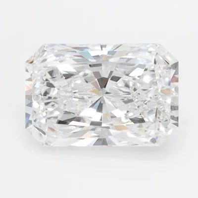 1.37ct D VVS1 Rare Carat Ideal Cut Radiant Lab Grown Diamond