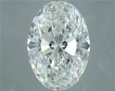 14.08ct F VS1 Rare Carat Ideal Cut Oval Lab Grown Diamond