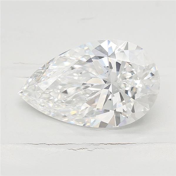 2.08ct E VS1 Rare Carat Ideal Cut Pear Lab Grown Diamond