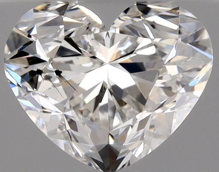 0.92ct F SI2 Rare Carat Ideal Cut Heart Diamond