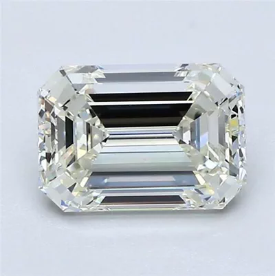 1.54ct K IF Rare Carat Ideal Cut Emerald Diamond